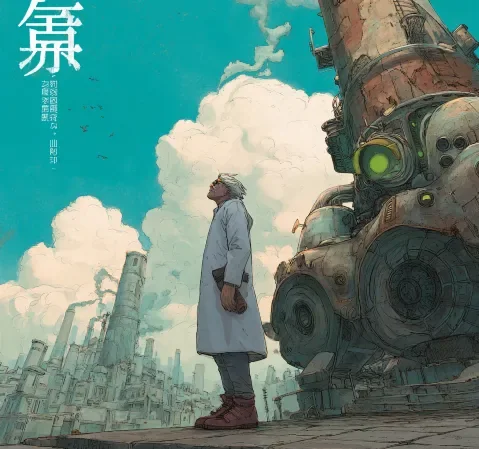 精彩动漫角色设定与商业插画创作氛围主视觉